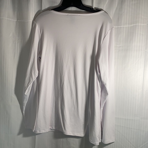 NWOT Ashley Stewart long studied shirt size 14/16 - Picture 5 of 5